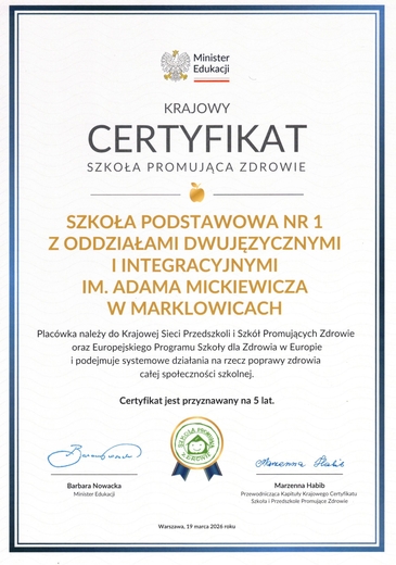 Szkoła Promująca Zdrowie